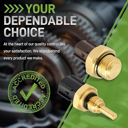 Miniatura 6 de Sensor de temperatura del refrigerante con conector de sensor de temperatura del refrigerante compatible con Honda Civic Compatible con Isuzu Oasis