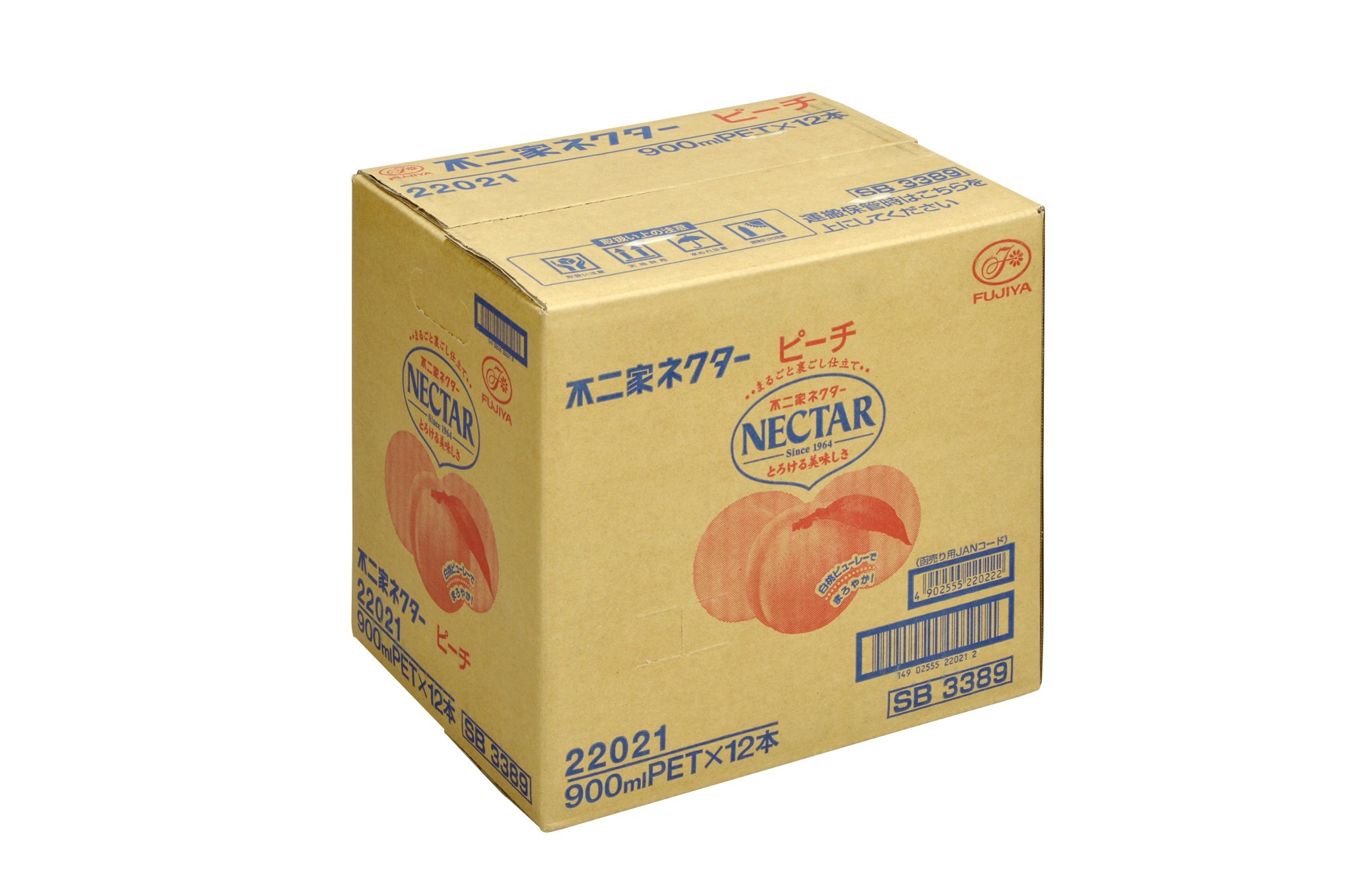 Amazon.co.jp: 不二家 ネクター ピーチ 900ml×12本 : 食品・飲料・お酒
