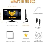 ASUS TUF Gaming Series 5 24” 1080P Gaming Monitor (VG249QM5A) - Full HD, Fast-IPS, 240Hz, 0.3ms, G-SYNC Compatible, FreeSync Premium, Extreme Low Motion Blur Sync, 99% sRGB, Gaming AI, 3 yr Warranty