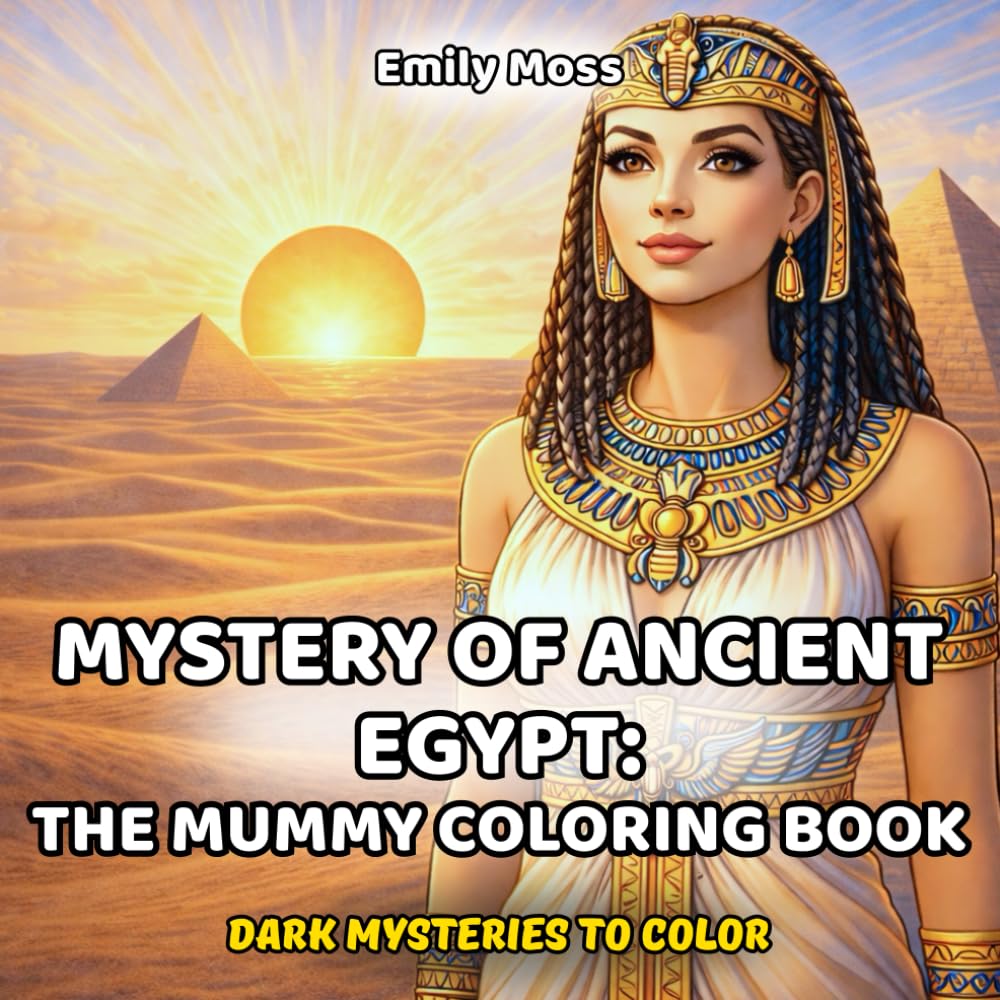 Mystery of Ancient Egypt: The Mummy Coloring Book - Epic Scenes of Mummies, Pharaohs, Pyramids and Ancient Legends: A Detailed Coloring Adventure ... and Legends: Adult Coloring Book Series)
