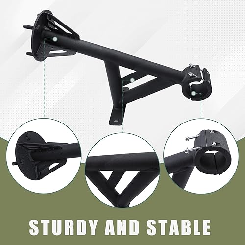 Miniatura 3 de NIXFACE Soporte para neumáticos de repuesto X3, soporte de montaje de neumático de repuesto para Can Am Maverick X3 X3 Max Turbo RR 2017-2023 -