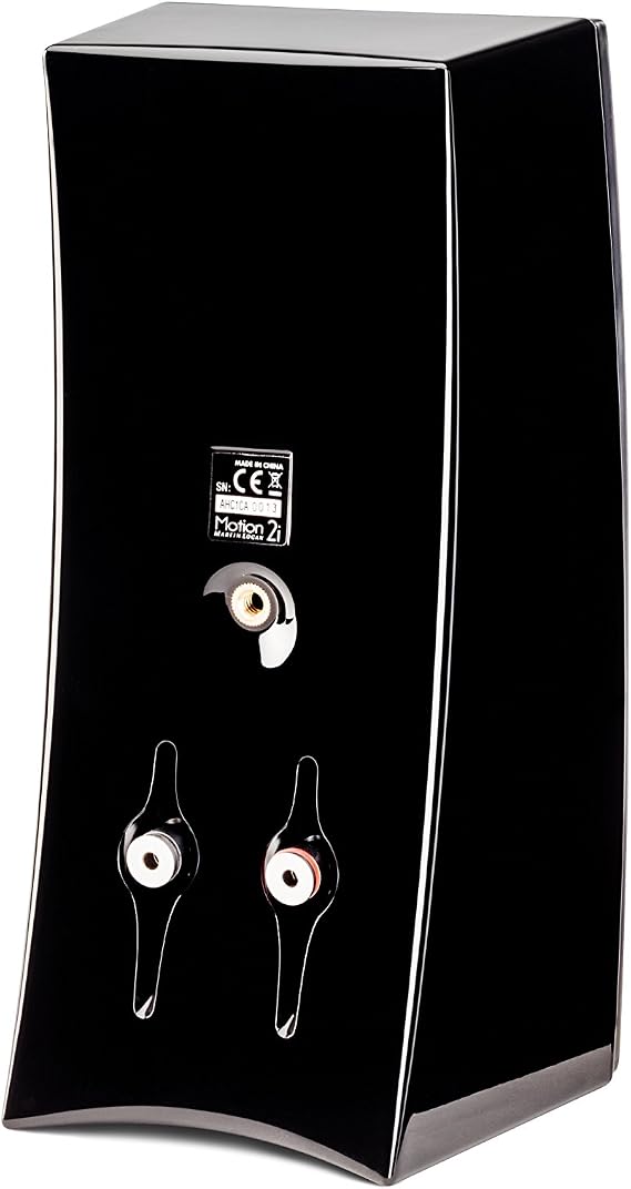 MartinLogan Motion 2i Folded Tweeter Bookshelf Speaker (3dB, Gloss Black)