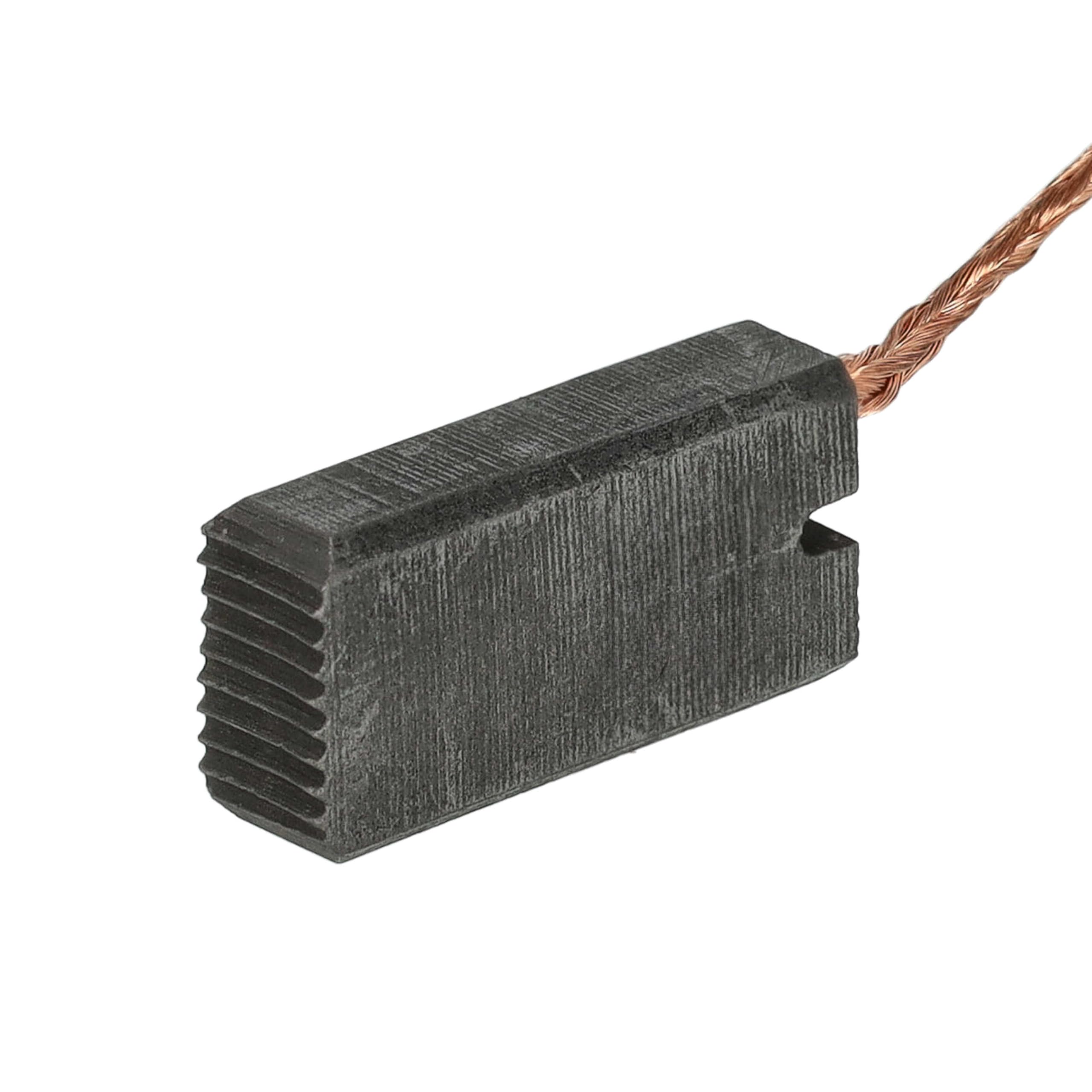 Vhbw 2x Koolborstels 22,3 X 11 X 6,1 Mm Compatibel Met Stihl MSE 190C Mse 190c Q Mse 170c Q Mse 190 Mse 170c Bq Mse 170 Elektrisch Gereedschap Kettingzaag