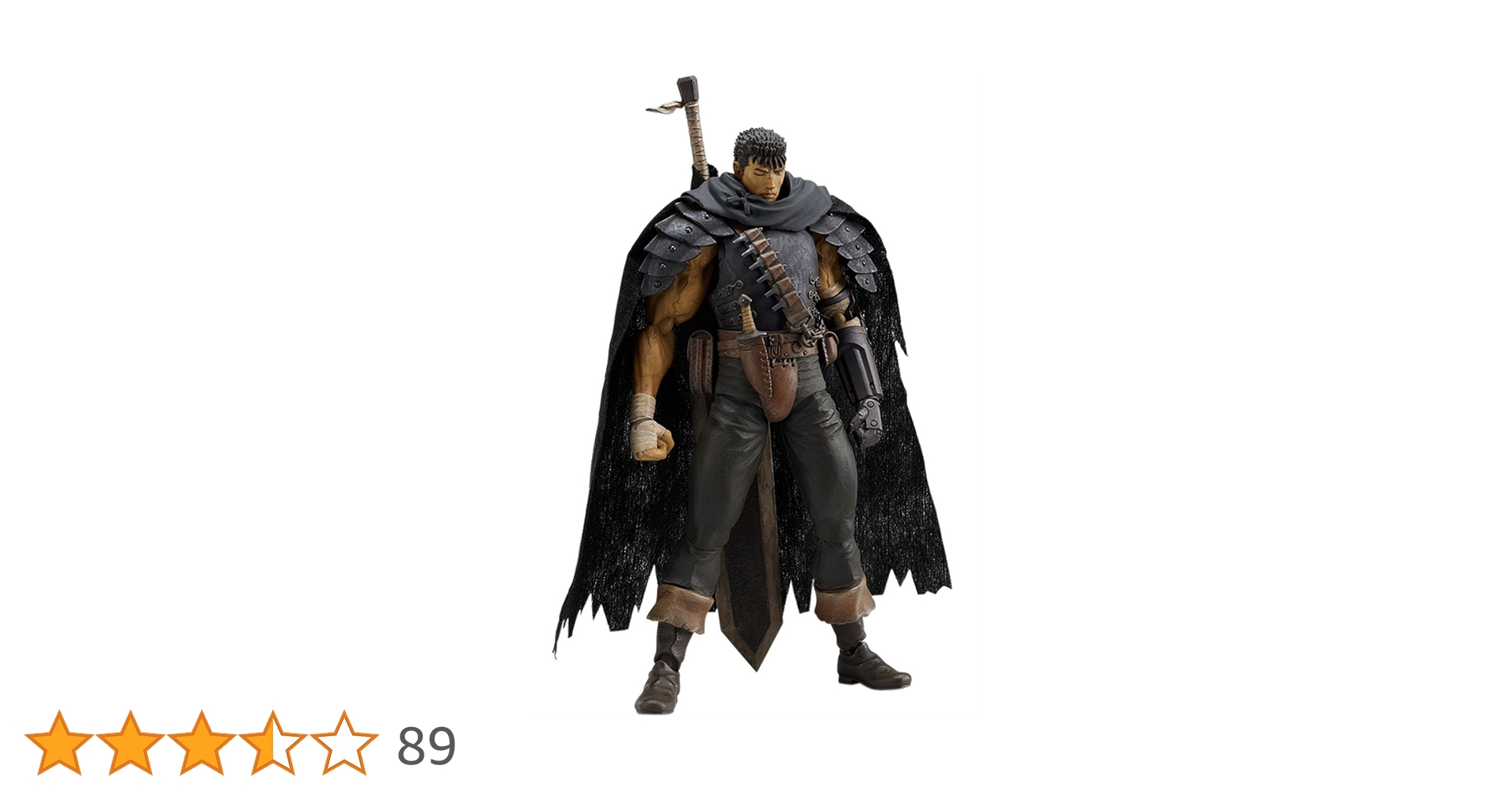 Amazon.co.jp: figma ベルセルク ガッツ 黒い剣士ver. : ホビー
