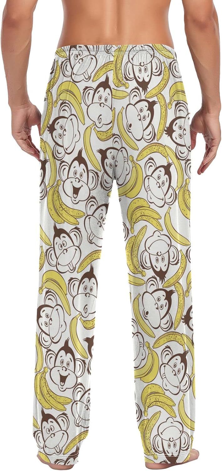 Men's Christmas Pajama Pants Super Soft Sleep Lounge Pants Pjs Bottoms with Pockets - Image 2