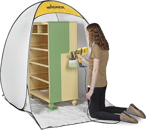 Miniatura 26 de Wagner Spraytech C900051 HomeRight - Cabina de pintura portátil para pintura en aerosol, estación de pintura de hobby, estación de pintura, tienda