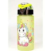 ocuk Su Mataras  Tritan Pipetli Su  i esi Geni  A z Unicorn Okul Sulu u BPAs z 500mL Ye il T0108