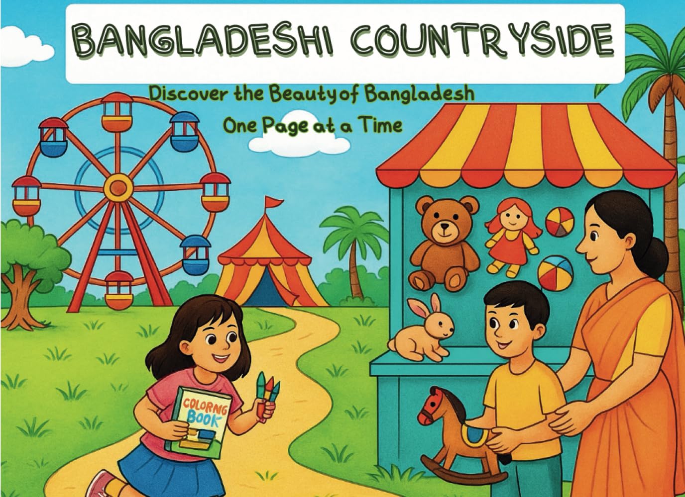 Bangladeshi Countryside: Discover the Beauty of Bangladesh—One Page at a Time