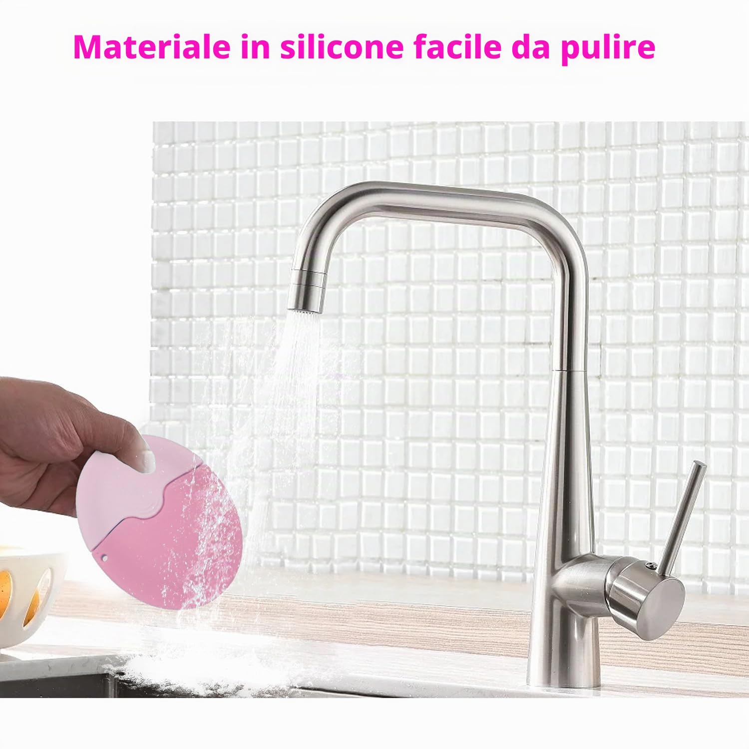 Applicatore Di Crema Solare A Rullo Ricaricabile - 1 Pezzo, Rosa, Spalma Sunscreen Applicator Dispenser, per L'applicazione Lozioni, Creme Solari, Lozioni il Corpo e Altro Ancora