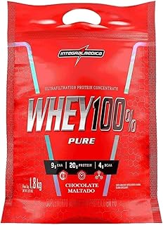 Integralmédica - Whey 100% Pure 1,8kg Pouch -Chocolate Maltado