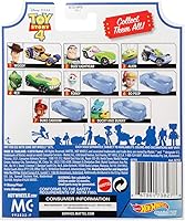 Vista 5 de Hot Wheels Toy Story 4 Extranjeros de coches de personajes