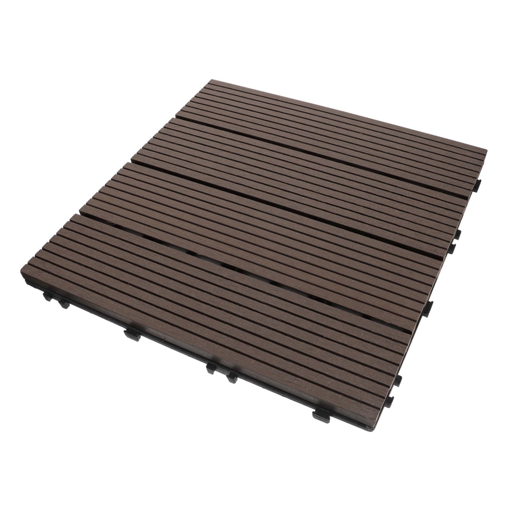 Piso de empalme de madera para jardin exterior y terrazas acogedoras UKCOCO