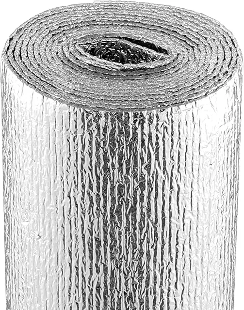 Rollo Aislamiento Térmico Reflectante Doble Cara 3x1,22m - Barrera Radiante