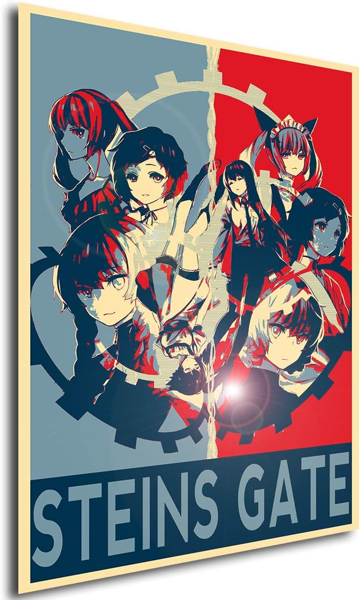 Instabuy Posters Propaganda - Steins Gate Characters - A3 (42x30 cm)