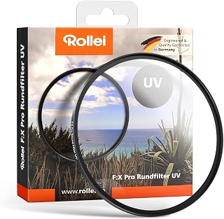 Rollei F:X Pro Rundfilter UV-Filter 49 mm Schutzfilter Ultraviolett Filter