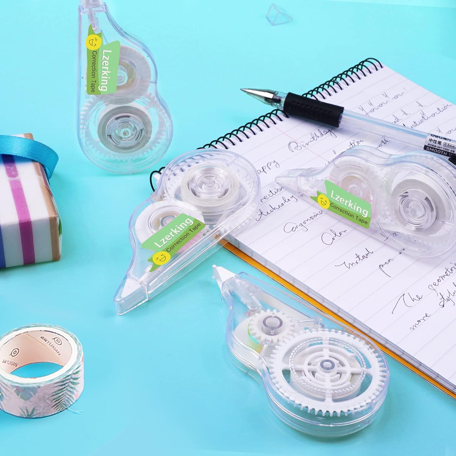 Correct Correction Tape,White,32-Count,Transparent Dispenser Shows How Much Tape is Remaining : Office Products