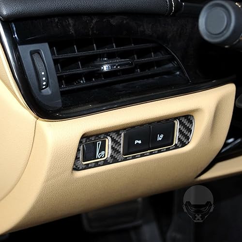 Miniatura 135 de NVCNX Real Premium - Adhesivo de fibra de carbono para puerta de automóvil, puerta de automóvil, cerradura de puerta de automóvil, marco de botón