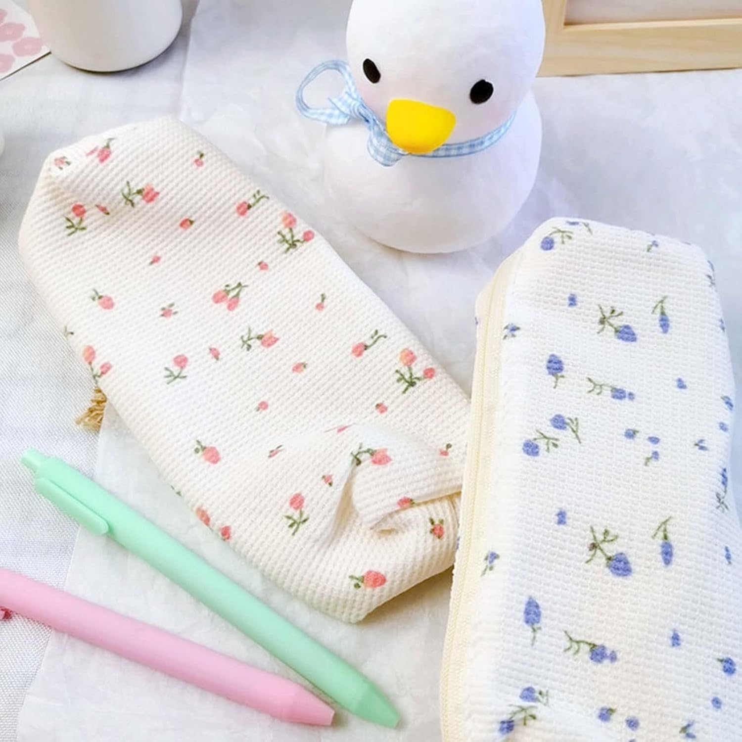 ペンシルケース フローラルペンシルバッグ フレッシュスタイル フローラルペンシルバッグ ギフト用 フラワーペンシルケース かわいいコ