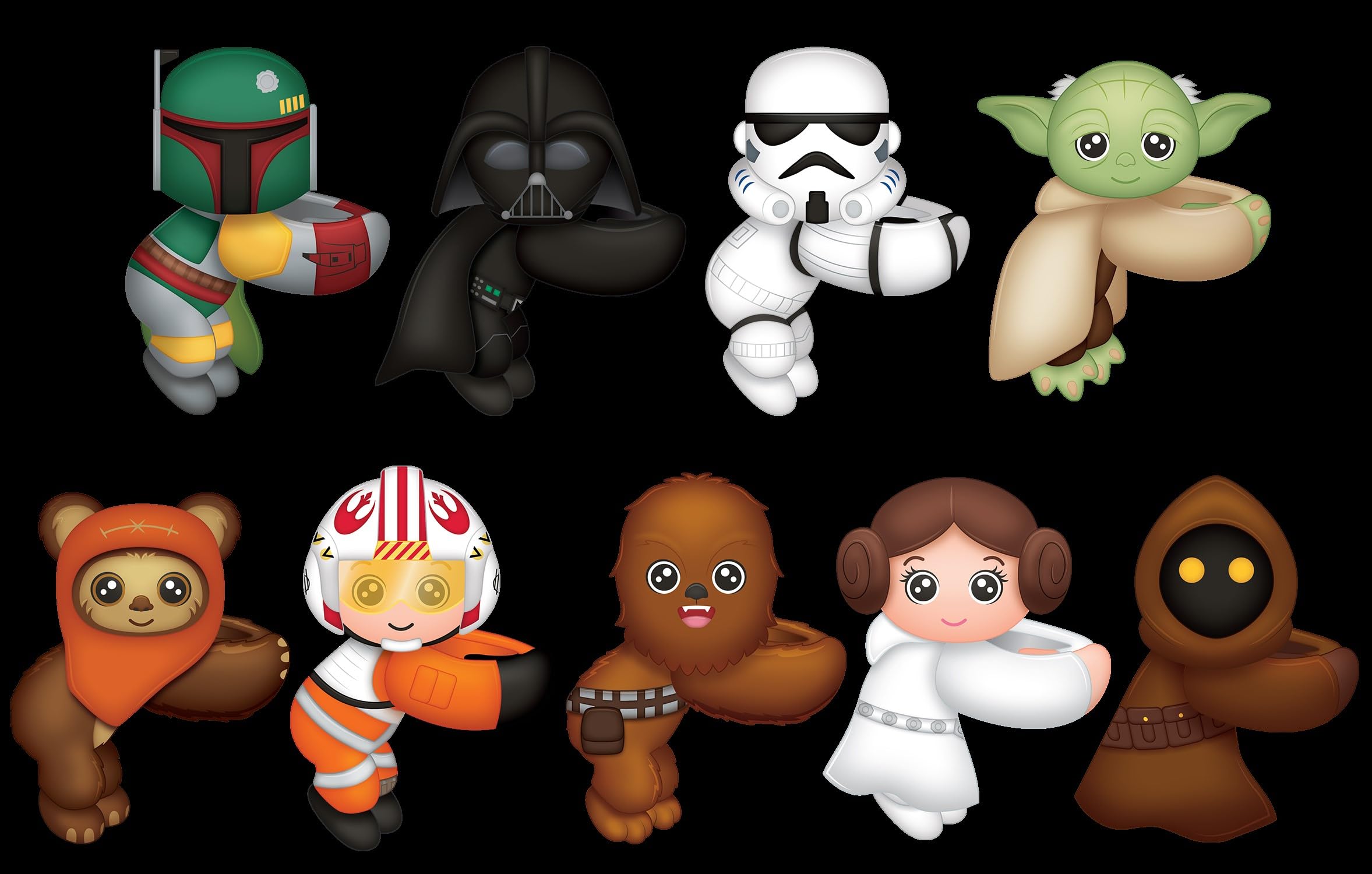 Amazon.com: Mystery Star Wars Cutie Cuffs - Collect Them All 
