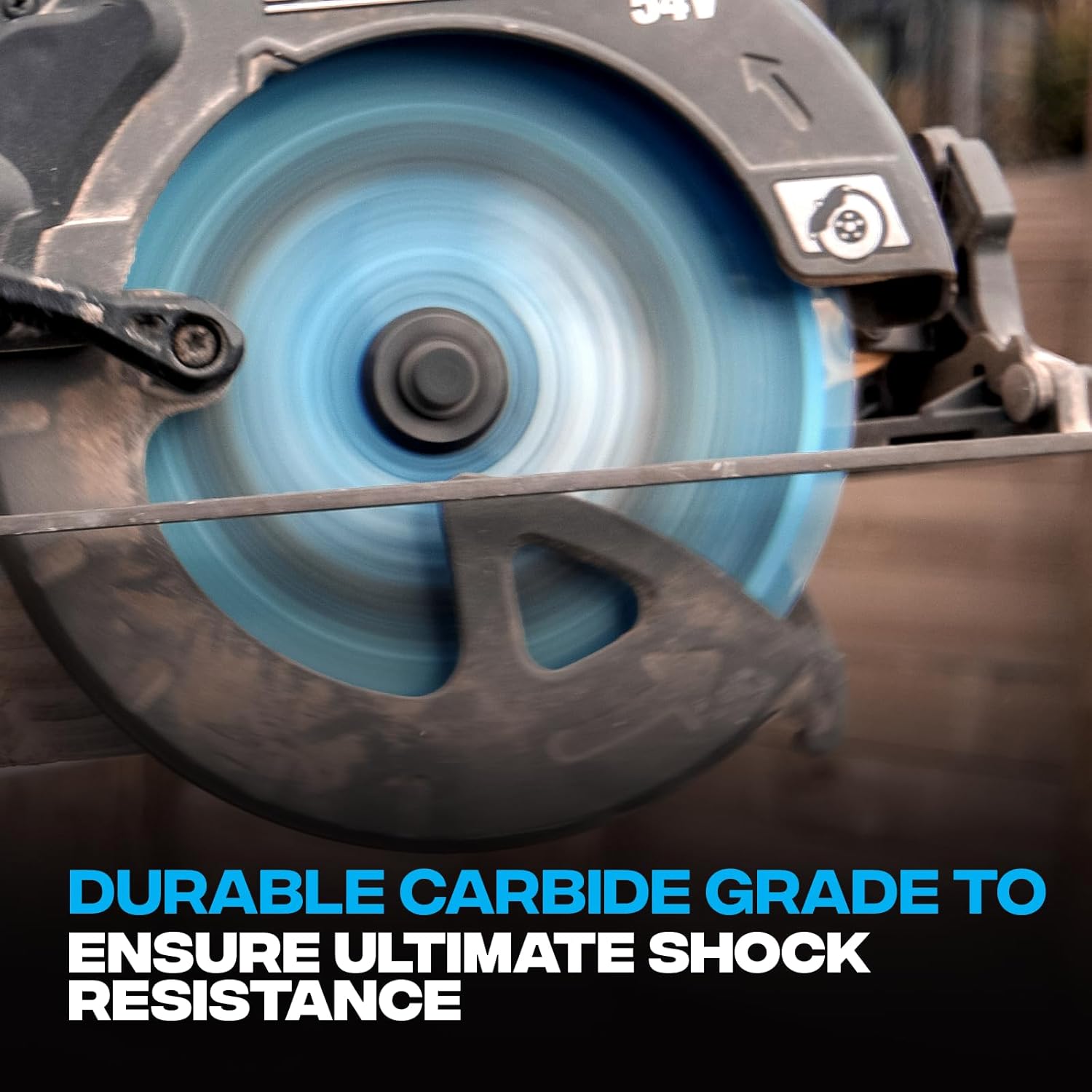 OX Pro Lightning 10-Inch Circular Saw Blade 40-Tooth Carbide Tipped for Wood Cutting | 5/8 Inch Bore Wood Saw Blades | 10 inch Table Saw Blade & Miter Saw Blade