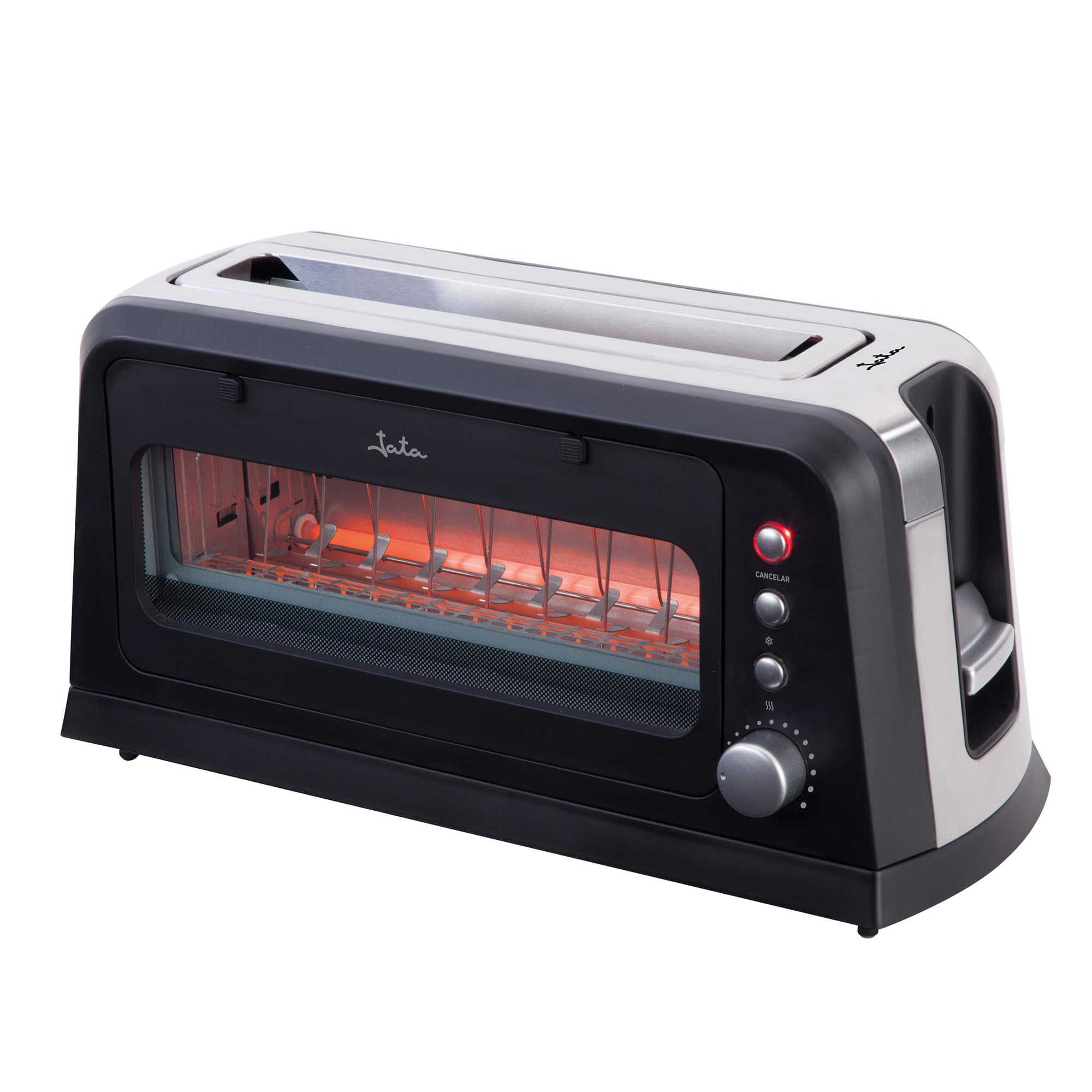 Jata TT632 TOSTADOR, 900 W, Vetro, Unico