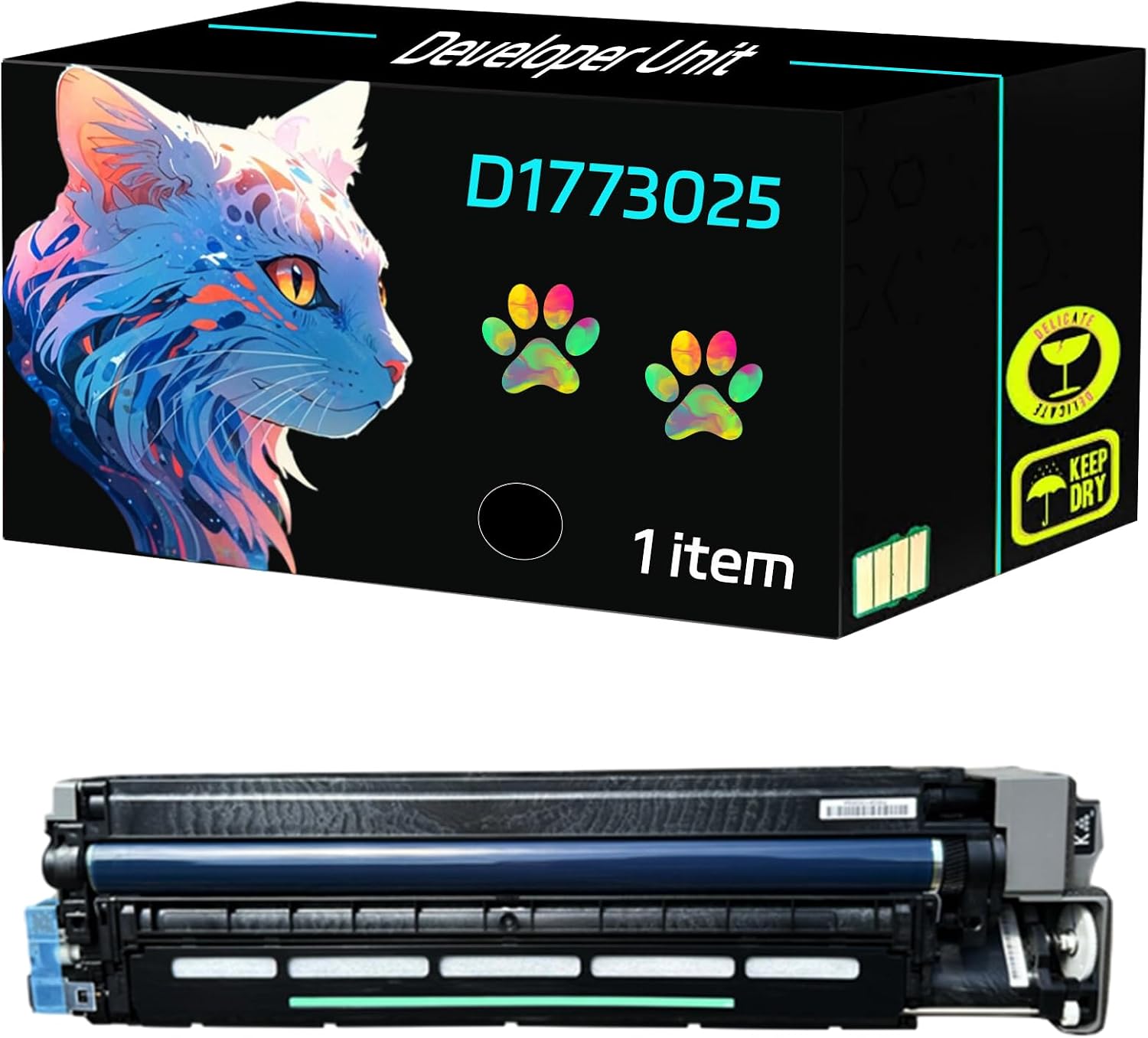 Amazon.com: PPMUE High Yield D1773025 Developer Unit Compatible for ...