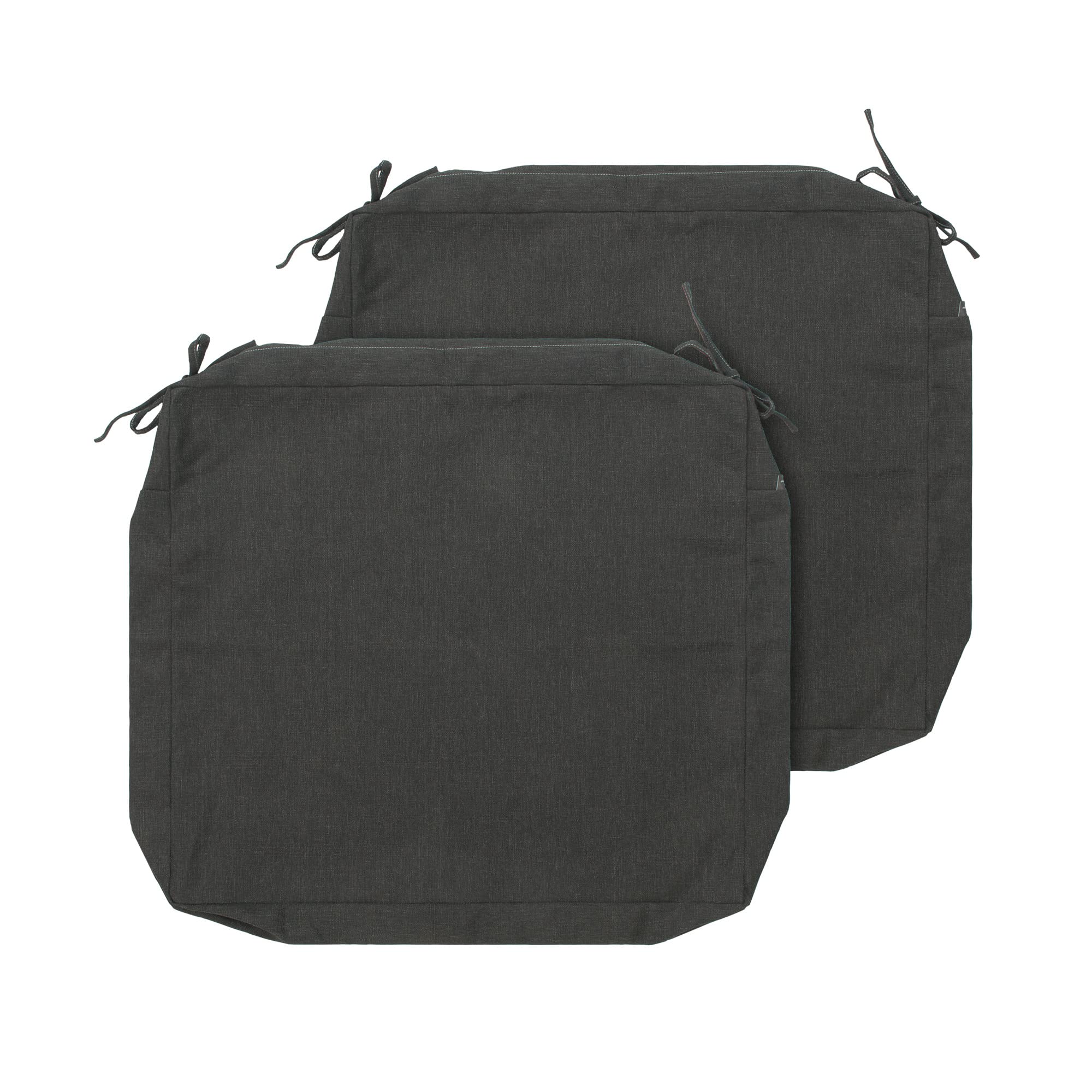 FUNHOME Outdoor Cushion Covers 20 x 18 x 4 inch Set of 2 Replacement Seat Cushion Cover for