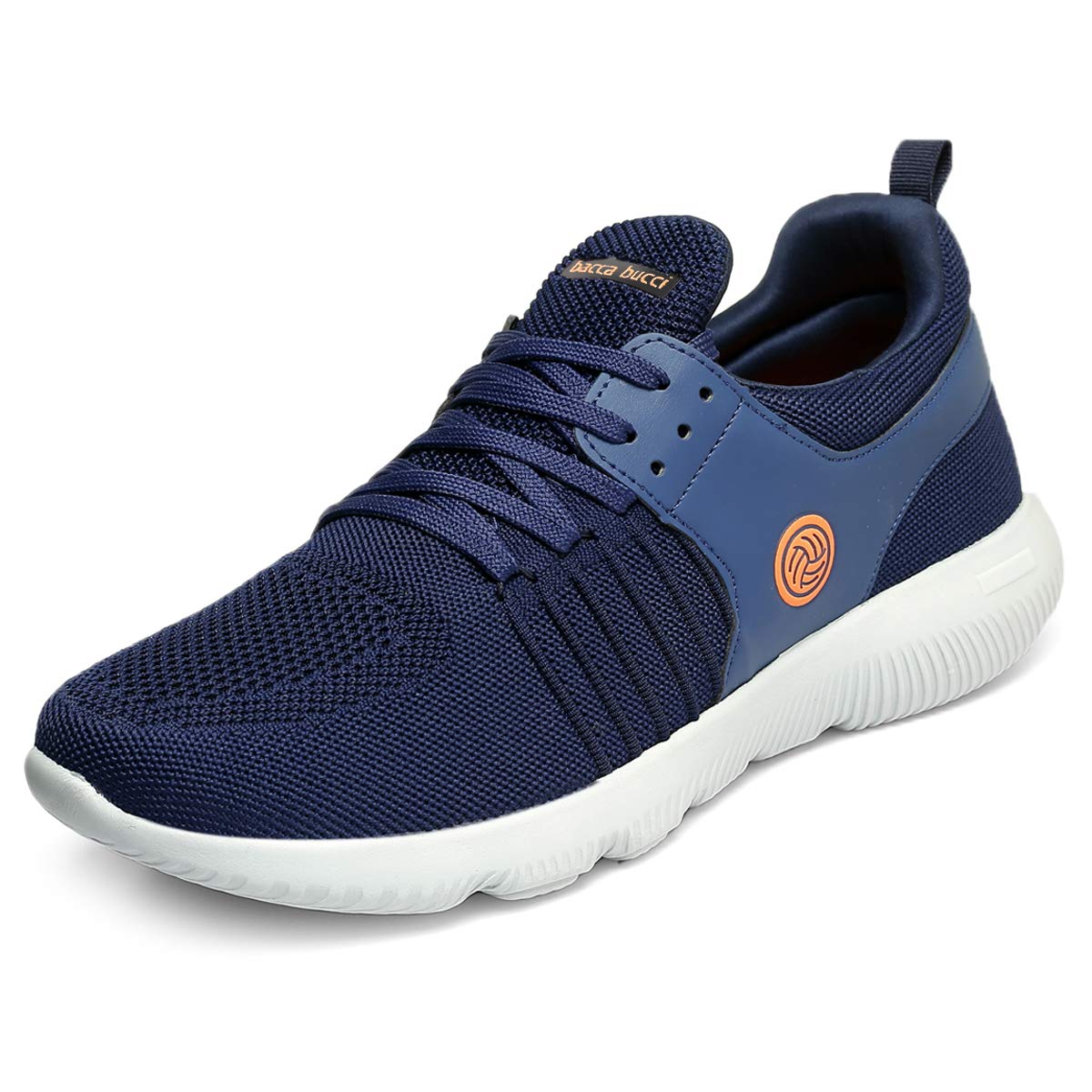 Bacca Bucci® Mens Glory Comfortable Running Shoes with Adaptive Cushioning Professional Non Slip Running Shoe for Training, Walking, Fitness & Gym- Blue, Size UK11 (B08F8TPKYW) Amazon Price History, Amazon Price Tracker