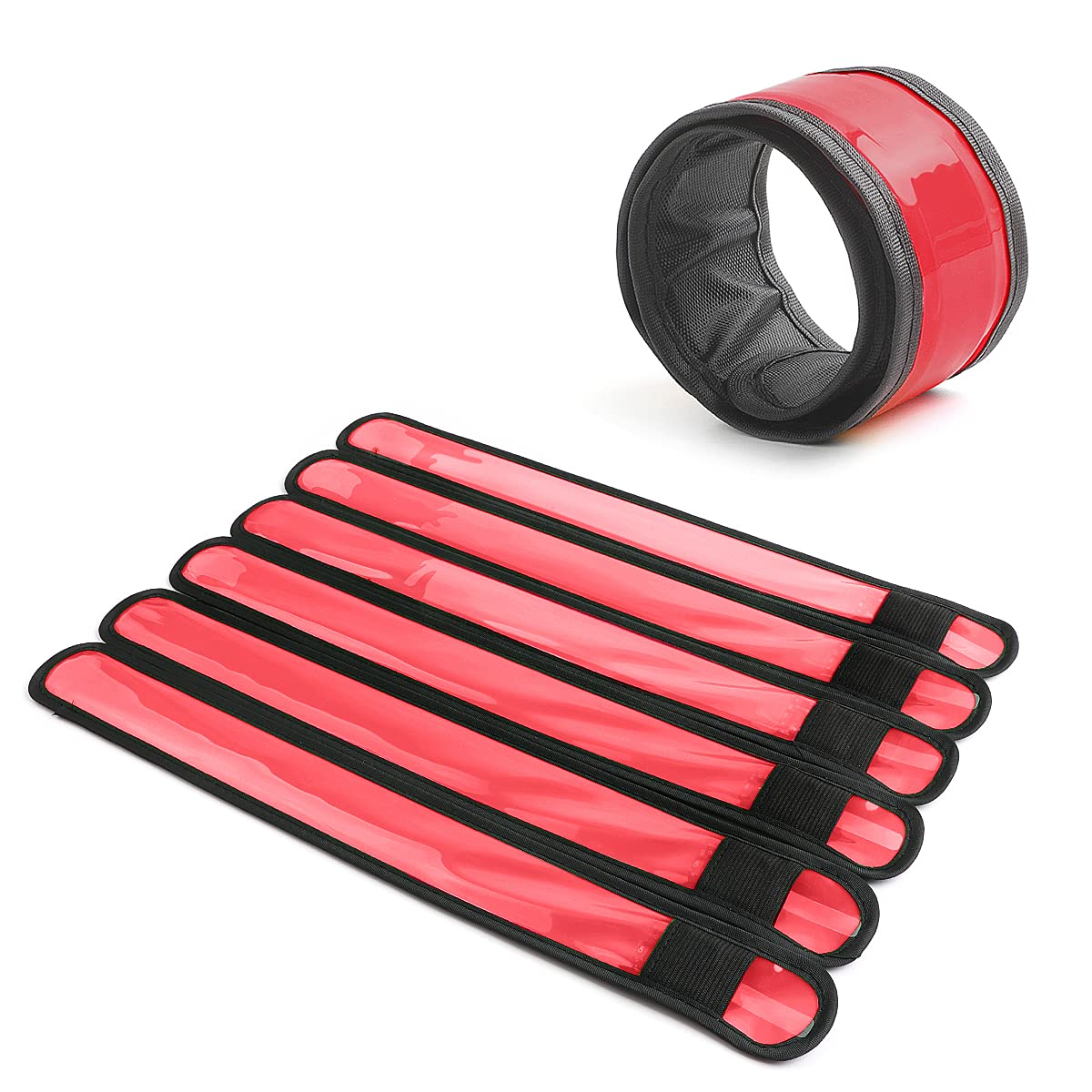 Pulseras LED Luminosas Para Niños – 6 Unidades, 3 Modos (flash, Lento, Fijo) – Material Suave, Batería Reemplazable – Ideal Para Fiestas, Camping, Deportes Nocturnos