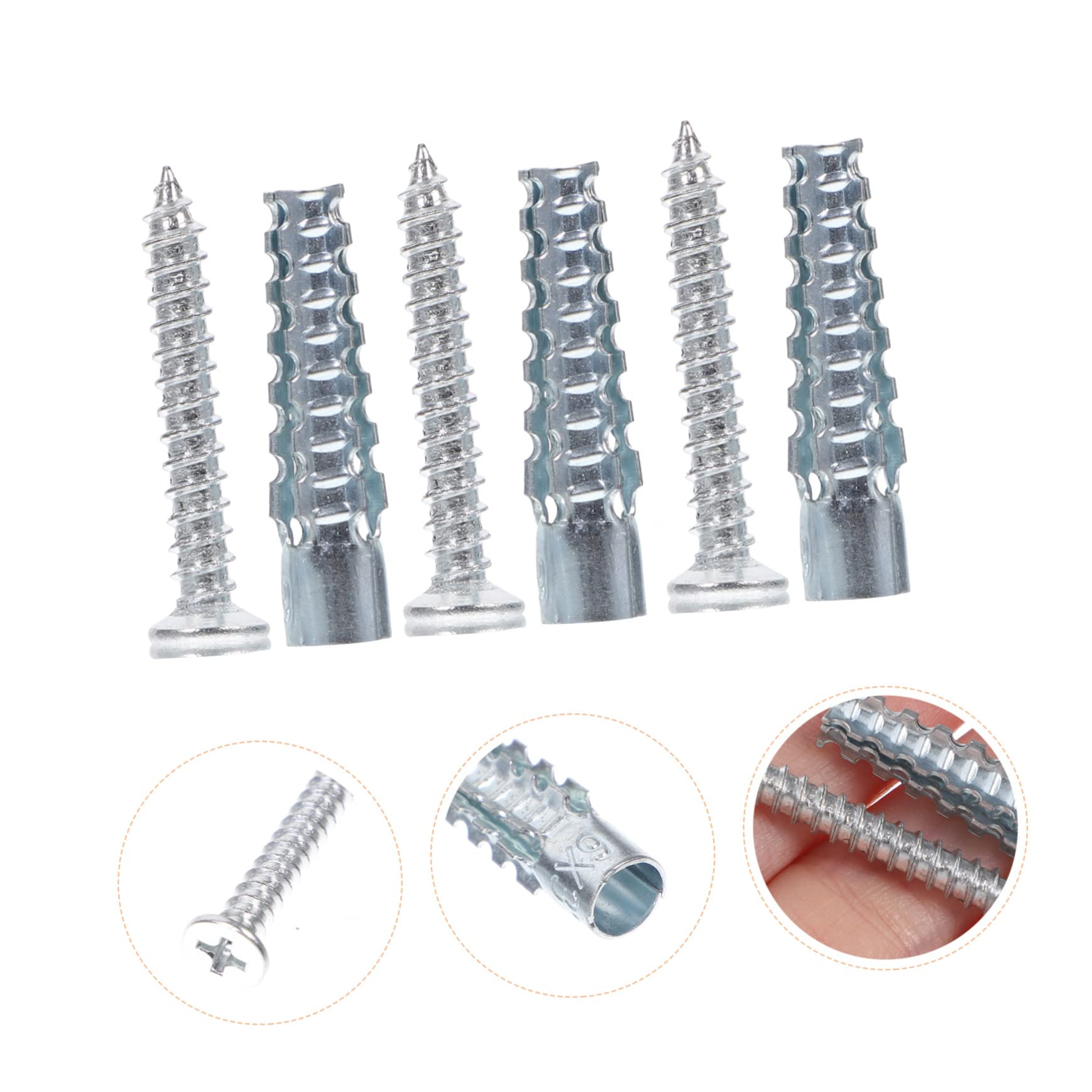 Set di viti e tasselli, bulloni di ancoraggio ad espansione, viti for morsetti sospesi professionali, bulloni a vite di espansione, bulloni di ancoraggio con manicotto for bulloni, tasselli bulloni Vi