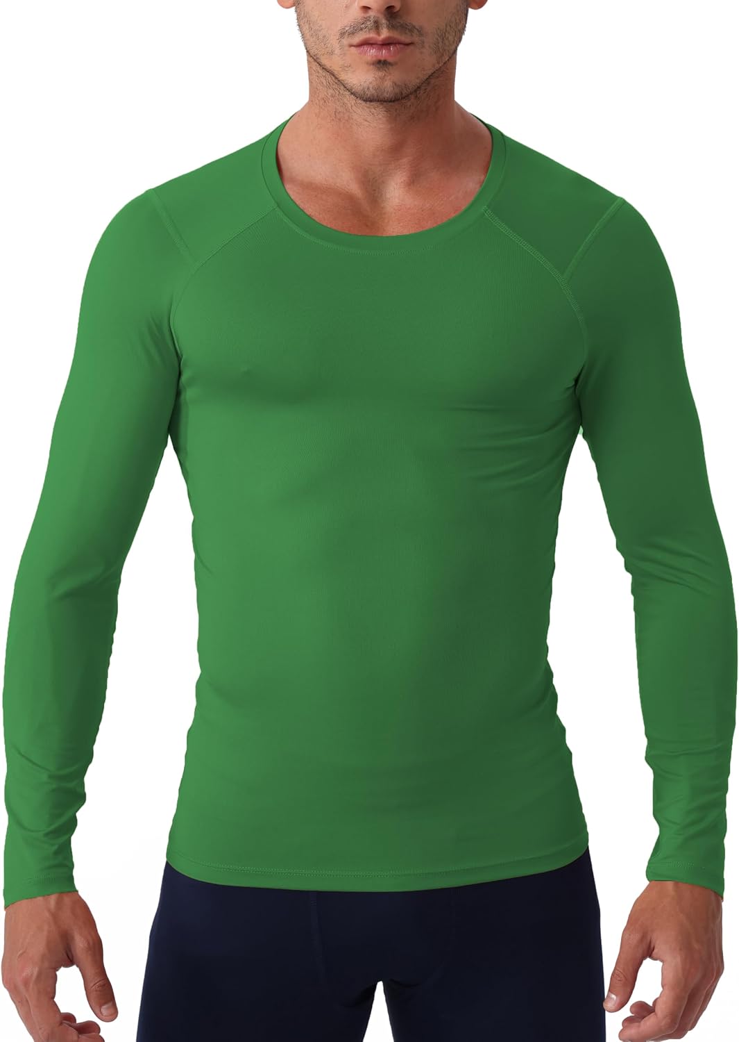 Compression Shirts Men Long Sleeve Athletic Workout Shirt Quick Dry Base Layer T Shirts Gym Running Tops for Basketball