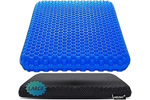 Relief Gel Seat Cushion, The Ultimate Office Chair Upgrade