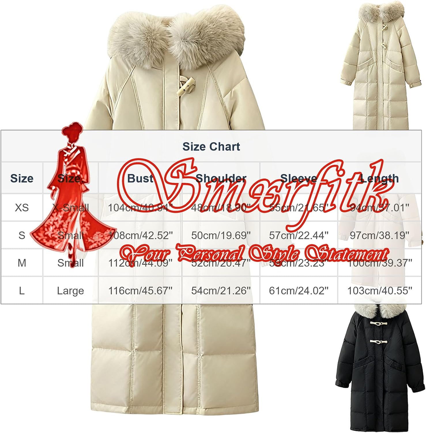 Women's Zipper Down Coats Solid Sherpa Thick Winter Outerwear Warm Puffer Coat Comfortable Fit Puffer Jacket 2025