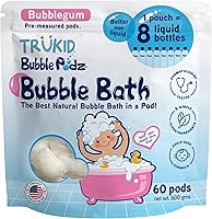 Vista 14 de TruKid Bubble Podz - Baño de burbujas para niños, niños pequeños y bebés, bomba de baño suave y refrescante sin lágrimas para piel sensible