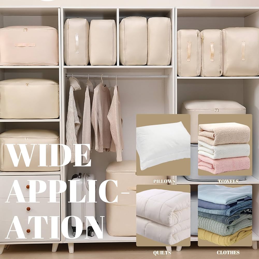 Selbstkomprimierende Aufbewahrungsbox XL - Platzsparender Organizer Für Unterbett