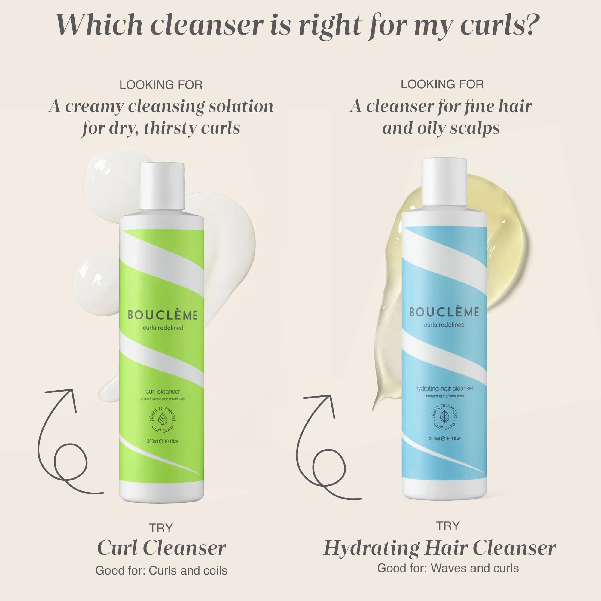 Bouclème Curl Cream Cleanser Lockencreme in Salongröße (1Liter)