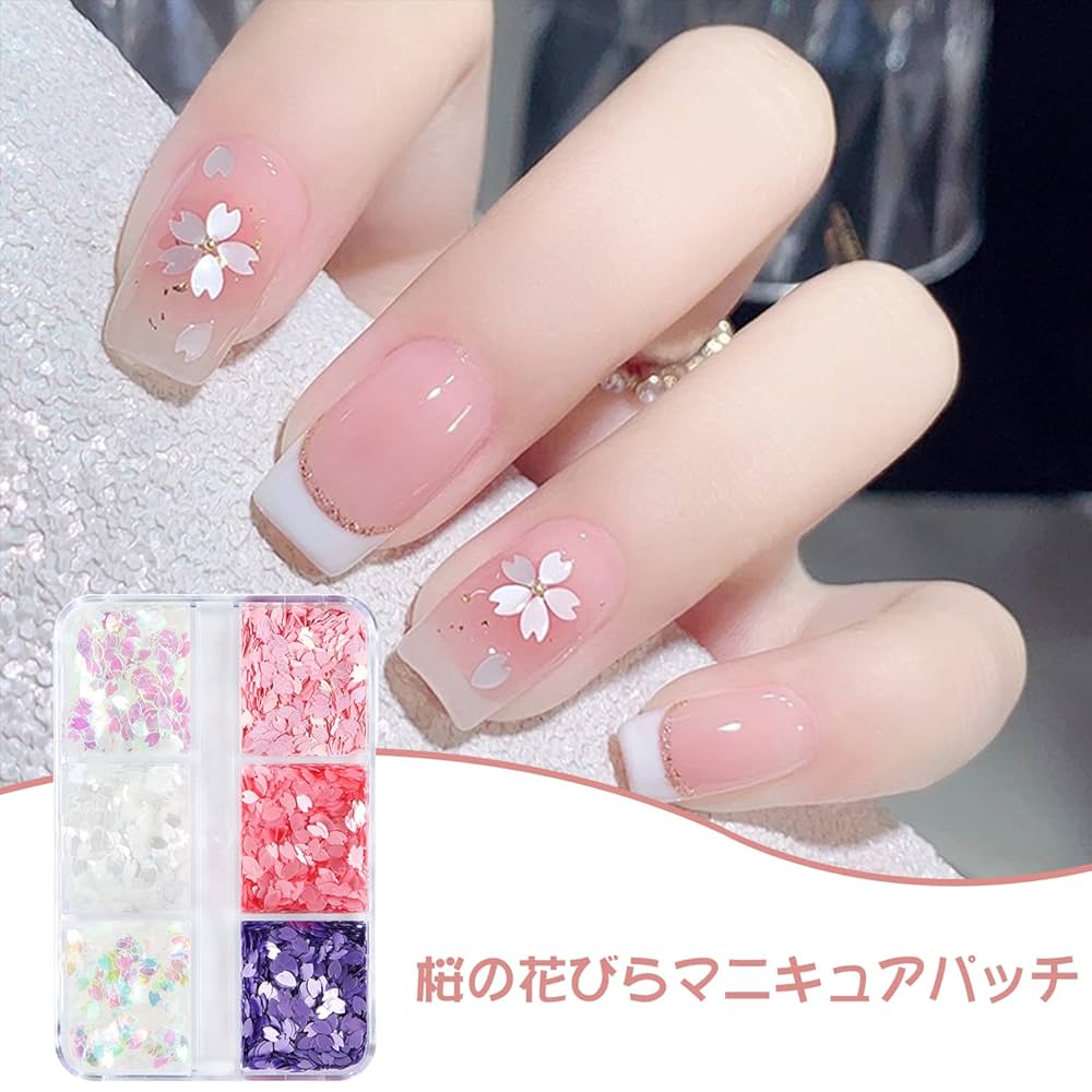 ネイルアート用手型 セット Amazon | ZHEJIA ネイルパーツ 桜 花 ネイルアート ネイルセット