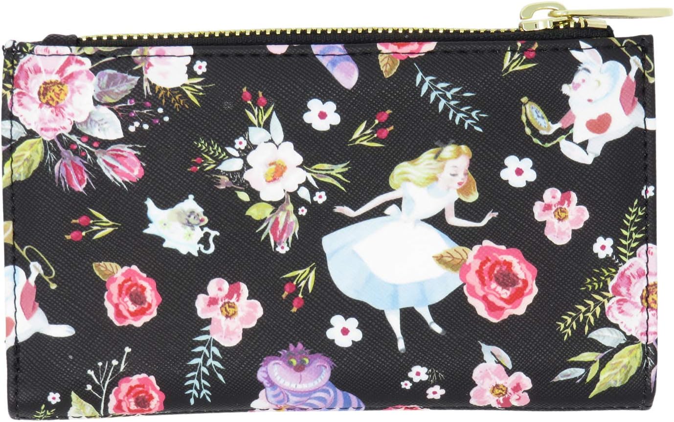 Loungefly Disney Alice In Wonderland Floral Print Wallet