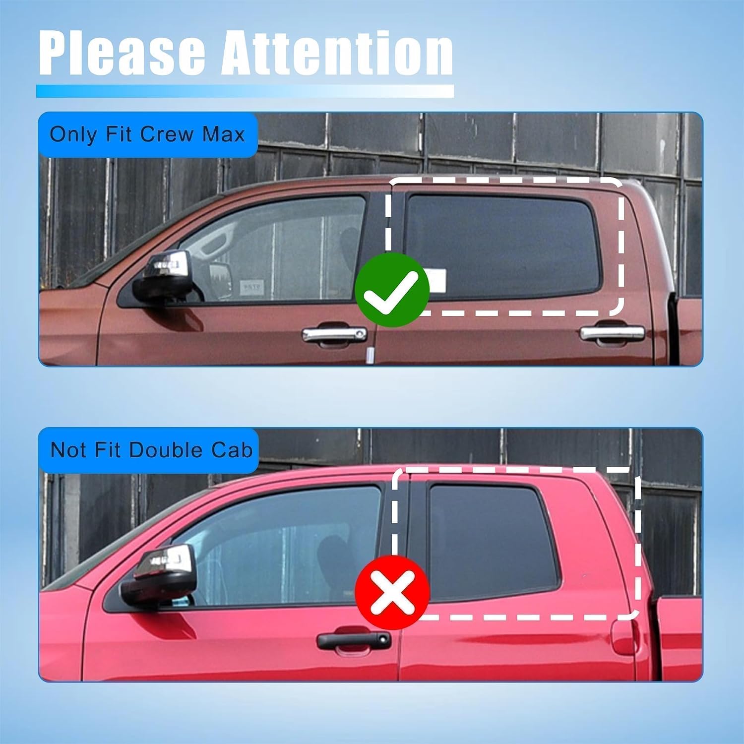 Pair Roof Molding Drip Weatherstrip Car Side Trim Seal Strip Fit for Toyota Tundra 4 Full Doors Crew Cab 2007-2020 Replace 75552-0C060 75551-0C060 755520C060 755510C060(Not Fit Double Cab)