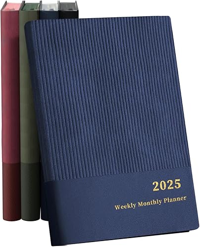 Ymumuda Agenda 2024-2025, agenda semanal y mensual 2024-2025, 8.25 x 5.85 pulgadas, 12 meses, julio de 2024 a junio de 2025, agenda escolar con