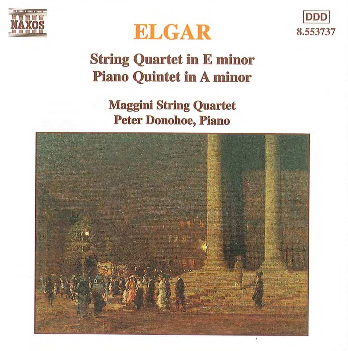 String Quartet/Piano Quintet [Audio CD] ELGAR and Elgar