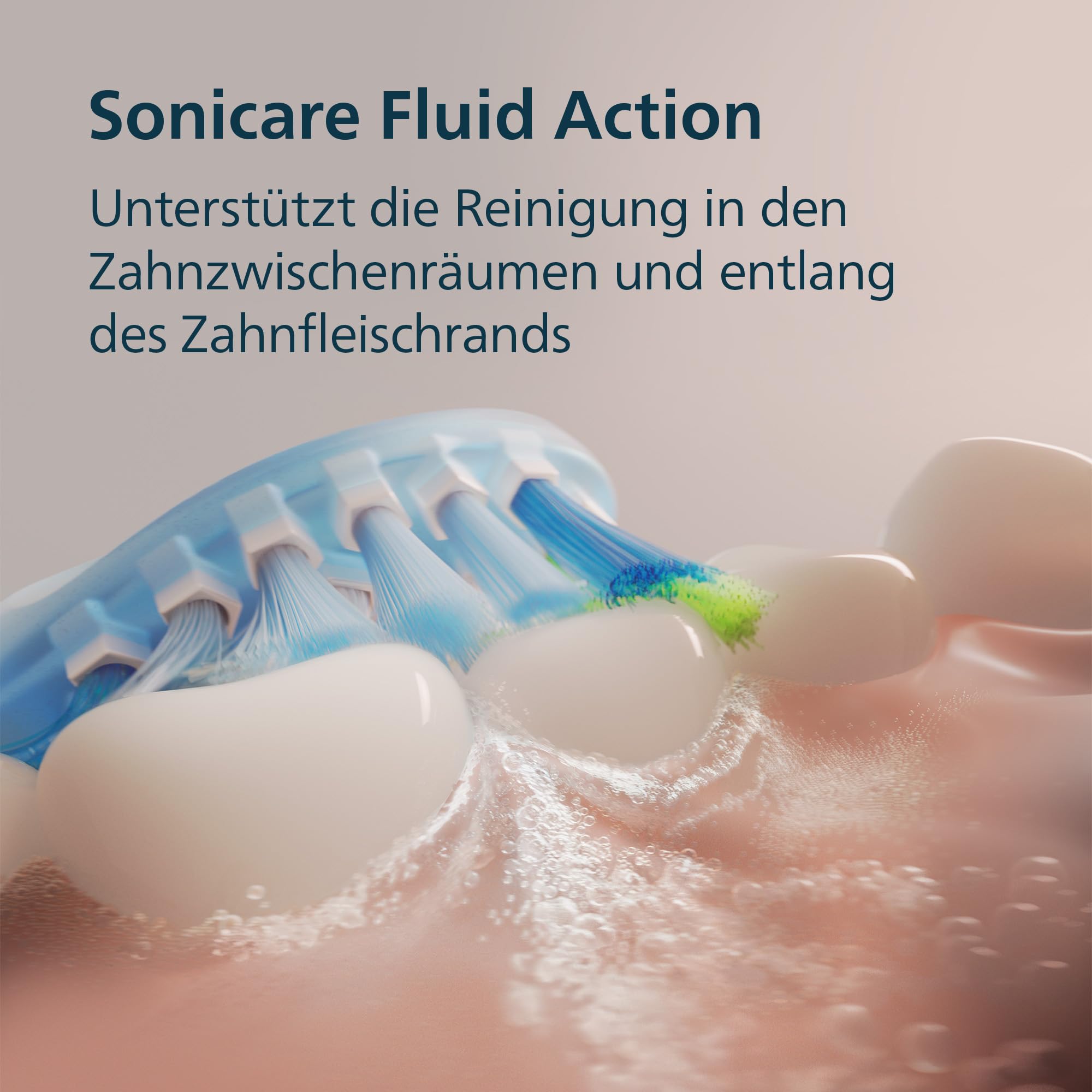 Philips Sonicare DiamondClean 9000 elektrische Zahnbürste, Schallzahnbürste mit App, Drucksensor, 4 Putzmodi, 3 Intensitätsstufen, Ladeglas und USB-Reiseetui, Roségold, Modell HX9911/94