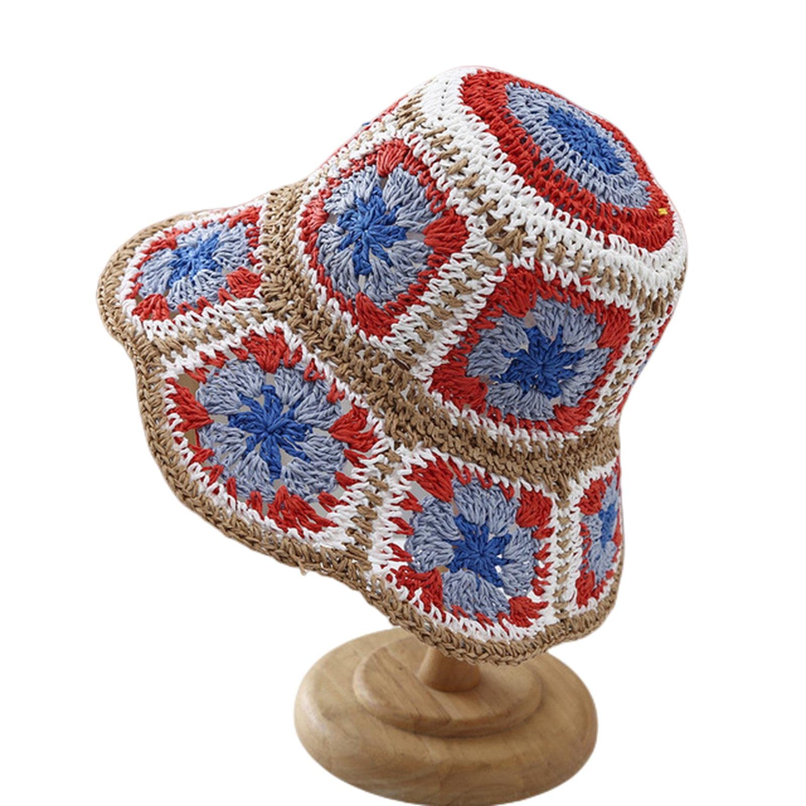 Sombrero de pescador, sombreros de paja de verano para mujer, plegable, sombrilla, sombrero hueco, gorras de playa, gorra elegante