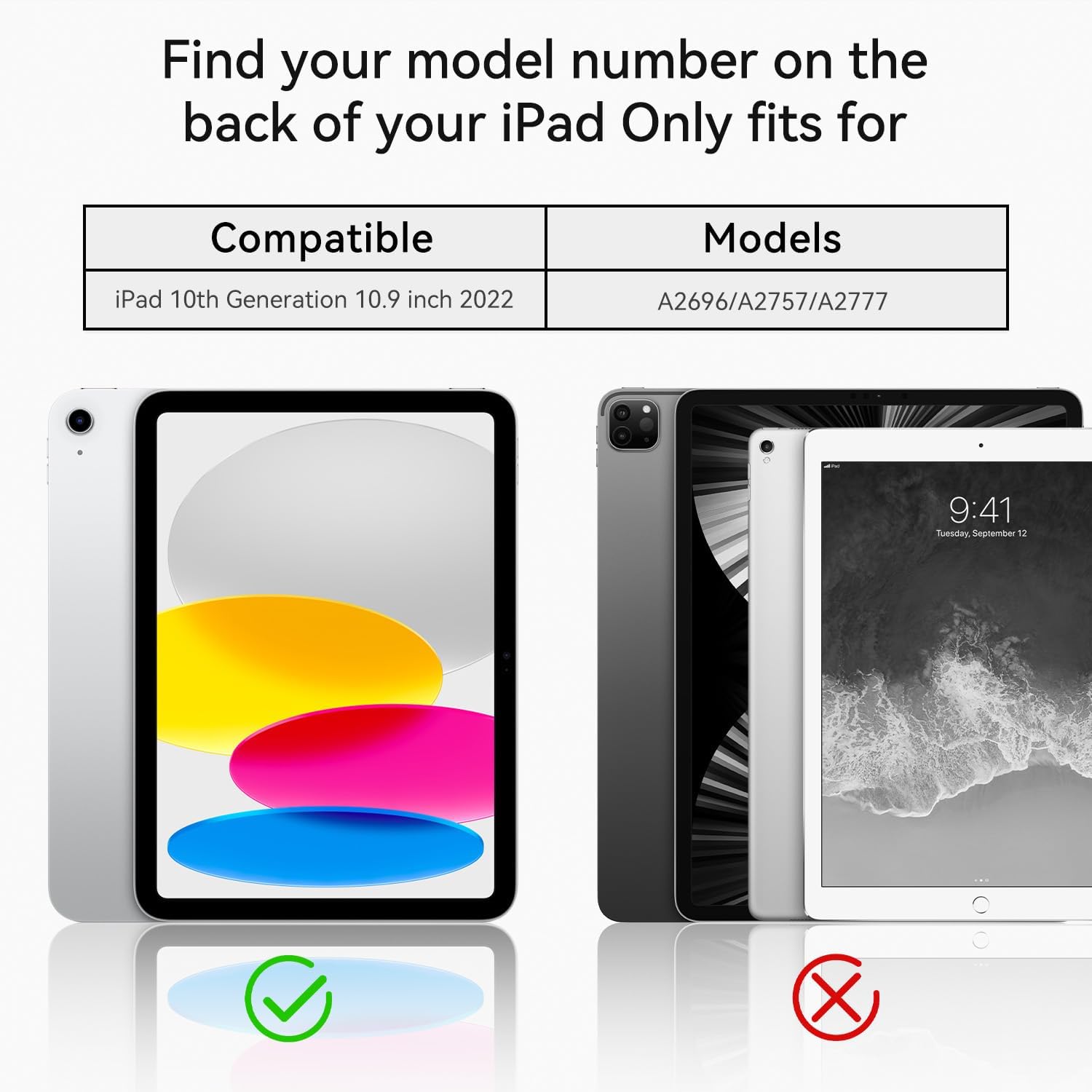 Case for iPad 10th Generation 10.9inch 2022,with Built-in Screen Protector and Kickstand,Hand Strap,Shoulder Strap for New Apple iPad 10.9 Inch(Blue/Beige)