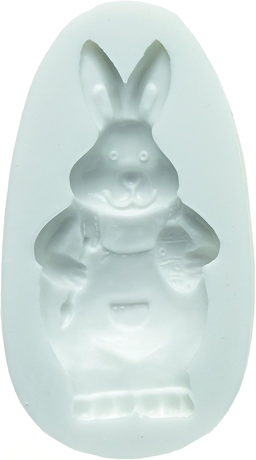 Silikomart Silicone Mould Sugarflex Rabbit, White