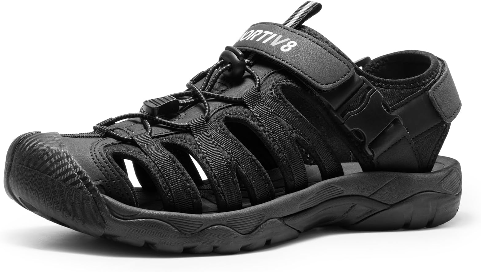 Men's Sandals, Closed Toe Athletic Sport Sandals, Mens Summer Shoes, Lightweight Trail Walking Sandals for Men