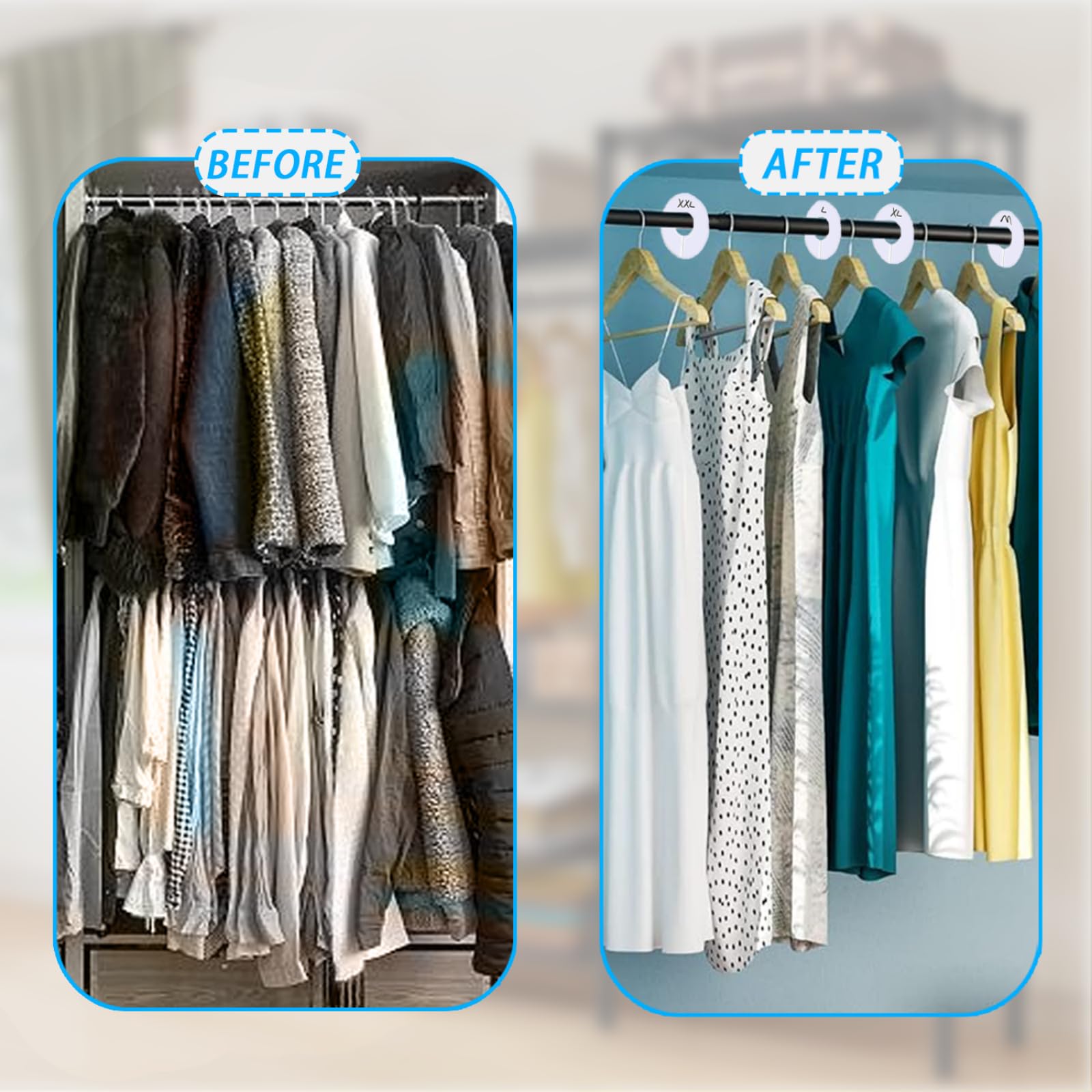 Lot De 40 Séparateurs De Vêtements : Séparateurs De Vêtements De Bébé