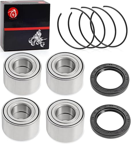 Miniatura 6 de Rodamiento de rueda delantera trasera resistente 1.181x2.362x1.457 in y CIRCLIP para Can-Am Maverick Commander Outlander Renegade Max 330 400 450