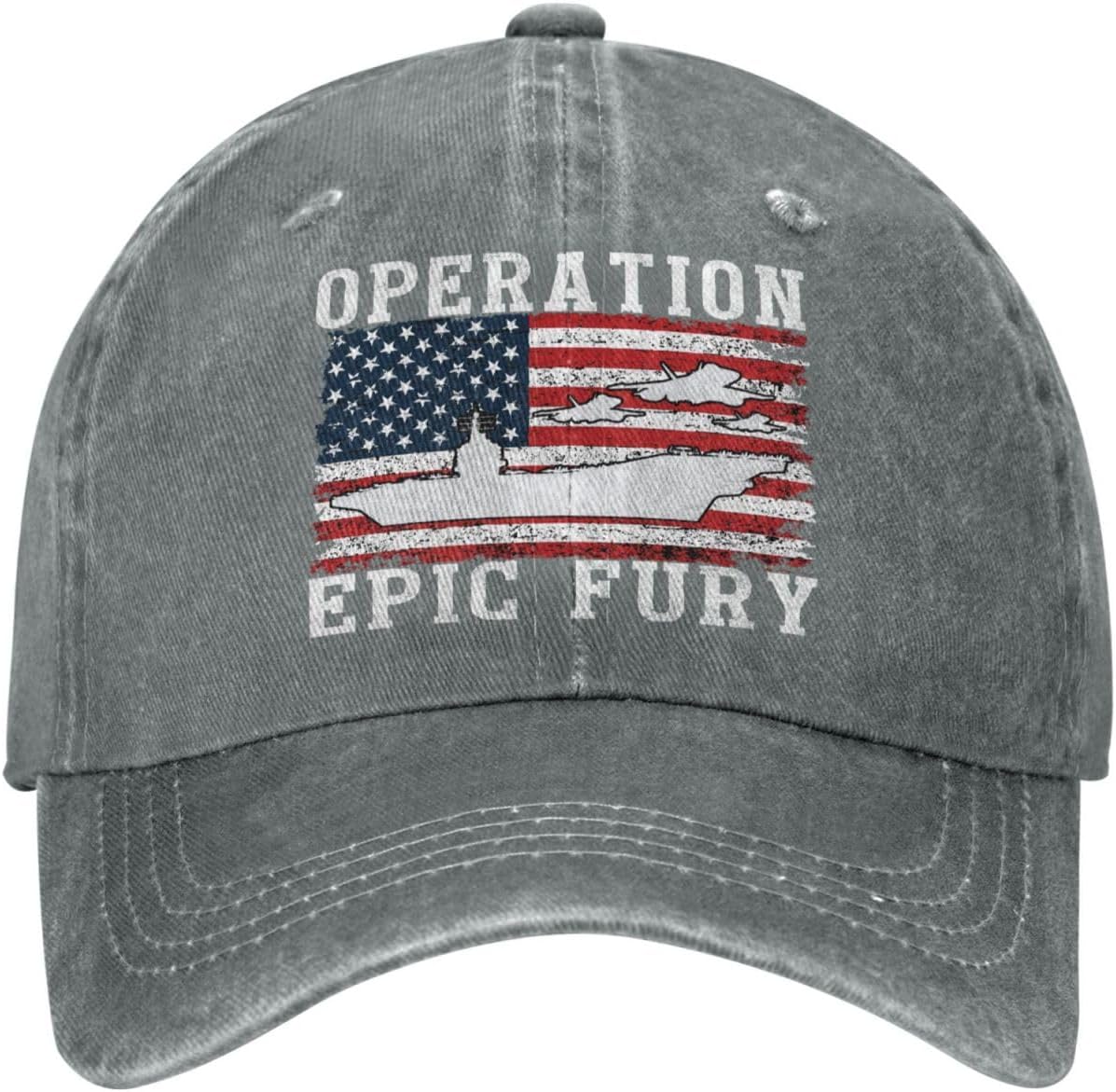 Operation Epic Fury Cap for Men Operation Epic Fury Ball Cap