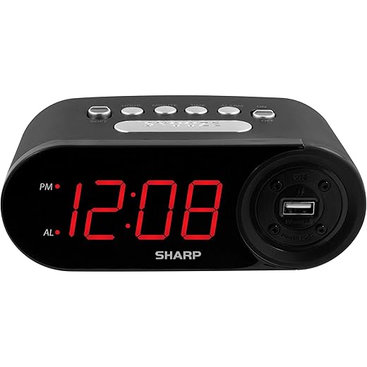 SHARP Digital Alarm Clock